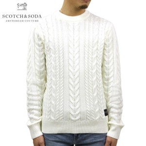 スコッチアンドソーダ セーター メンズ 正規販売店 SCOTCH＆SODA クルーネックセーター SEASONAL MONSANTO CREWNECK M 158631 0001 25431