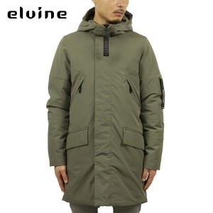 エルバイン アウター メンズ 正規販売店 elvine ジャケット ナイロンジャケット ZANE NYLON LONG JACKET FUNCTION STRETCH 193006 086 CA