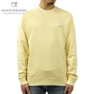 スコッチアンドソーダ スウェット メンズ 正規販売店 SCOTCH＆SODA トレーナー CLASSIC ORGANIC COTTON CREWNECK FLEECE 160812 4189 338