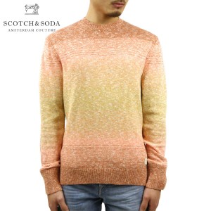 スコッチアンドソーダ セーター メンズ 正規販売店 SCOTCH＆SODA クルーネックコットンセーター RECYCLED COTTON BLEND CREWNECK MELANGE