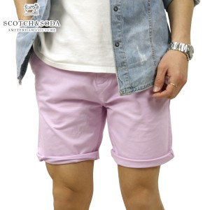 スコッチアンドソーダ ボトムス メンズ 正規販売店 SCOTCH＆SODA ハーフパンツ STUART - CLASSIC PIMA COTTON SHORT  父の日 プレゼント 