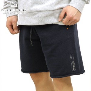 スコッチアンドソーダ ボトムス メンズ 正規販売店 SCOTCH＆SODA スウェットハーフパンツ SEASONAL FIT - CLASSIC ORGANIC COTTON FELPA 