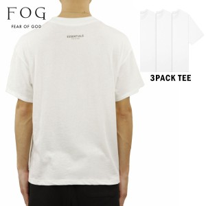 フィアオブゴッド fog essentials Tシャツ メンズ 正規品 FEAR OF GOD エッセンシャルズ 3パック 半袖Tシャツ 3枚組 FOG - FEAR OF GOD E