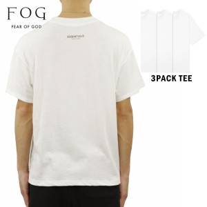 フィアオブゴッド fog essentials Tシャツ メンズ 正規品 FEAR OF GOD エッセンシャルズ 3パック 半袖Tシャツ 3枚組  父の日 プレゼント 