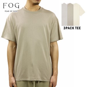 フィアオブゴッド fog essentials Tシャツ メンズ 正規品 FEAR OF GOD エッセンシャルズ 3パック 半袖Tシャツ 3枚組  父の日 プレゼント 