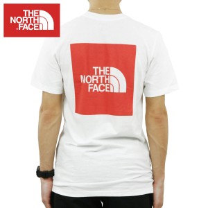 ノースフェイス Tシャツ メンズ 正規品 THE NORTH FACE 半袖Tシャツ クルーネック ロゴTシャツ THE NORTH FACE M S/S BOX TEE TNF WHITE 