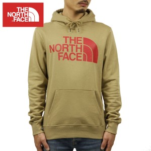 ノースフェイス パーカー メンズ 正規品 THE NORTH FACE プルオーバーパーカー ロゴ HALF DOME PULLOVER HOODIE NF0A4M4B KELP TAN