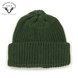 ハイランド2000 ニットキャップ メンズ レディース 正規販売店 HIGHLAND2000 ワッチキャップ ニット帽 HC SHORT WATCH CAP COTTON HL2104