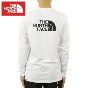 ノースフェイス Tシャツ メンズ 正規品 THE NORTH FACE 長袖Tシャツ M LONG SLEEVE EASY TEE NF0A2TX1 TNF WHITE