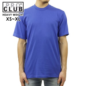 プロクラブ Tシャツ メンズ 正規品 PROCLUB 半袖Tシャツ クルーネックTシャツ HEAVY WEIGHT COTTON SHORT SLEEVE CRE 父の日 プレゼント 