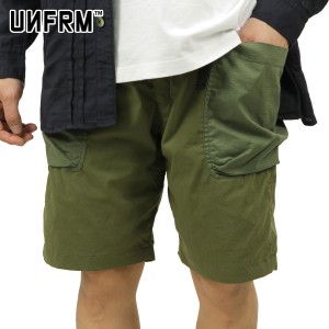 ユニフォーム アウトドア スタンダード ショートパンツ メンズ 正規販売店 UNFRM OUTDOOR STANDARD クライミングパンツ ハーフパンツ ク