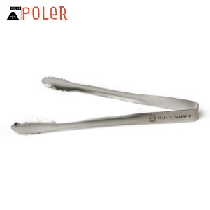 ポーラー アウトドア 正規販売店 POLER トング キャンプグッズ MINI TONG SUS821L1 5212C004-STL （POLER×燕三条）  父の日 プレゼント 