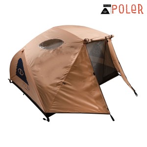 ポーラー テント メンズ レディース 正規販売店 POLER アウトドア 二人用テント ドーム型テント 2 MAN PERSON TENT 2 父の日 プレゼント 