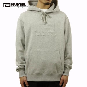 リバーサル パーカー メンズ 正規販売店 REVERSAL rvddw プルオーバーパーカー EMBOSS BIG MARK SWETA PARKA rv21aw209 H.GRAY