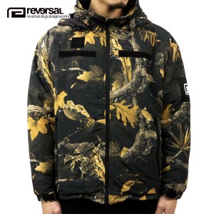 リバーサル アウター メンズ 正規販売店 REVERSAL rvddw パファージャケット POLARTEC PUFF JACKET rv21aw301 B.CAMO