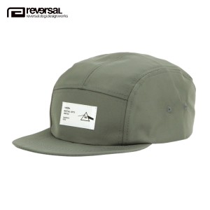 リバーサル キャップ メンズ レディース 正規販売店 REVERSAL rvddw 帽子 ジェットキャップ TRANSFORM LOGO 5 PANEL JET CAP rv21aw702 G