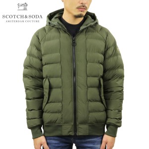 スコッチアンドソーダ アウター メンズ 正規販売店 SCOTCH＆SODA ダウンジャケット WATER-REPELLENT SHORT PUFFER JACKET JUNGLE 166467 