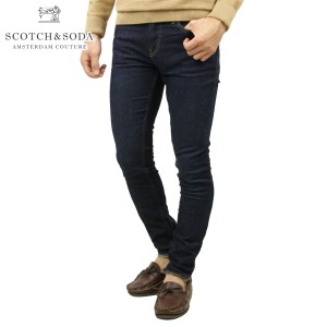 スコッチアンドソーダ デニム メンズ 正規販売店 SCOTCH＆SODA ジーンズ ジーパン SKIM SUPER SLIM FIT JEANS IN REC 父の日 プレゼント 