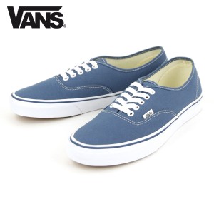 バンズ スニーカー メンズ レディース 正規販売店 VANS オーセンティック VANS AUTHENTIC NAVY VN000EE3NVY