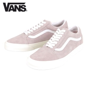 バンズ スニーカー メンズ 正規販売店 VANS オールドスクール ピッグスエード VANS OLD SKOOL (PIG SUEDE) ORCHID ICE/SNOW WHITE VN0A38