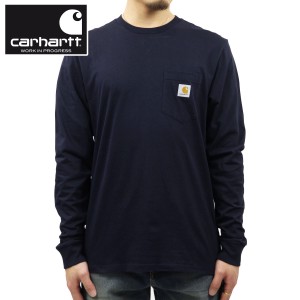 カーハート ロンT メンズ 正規品 CARHARTT WIP 長袖Tシャツ ポケT L/S POCKET T-SHIRT DARK NAVY I022094 1C