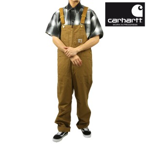 カーハート オーバーオール メンズ 正規品 CARHARTT WIP ボトムス BIB OVERALL RINSED HAMILTON BROWN I026462 HZ