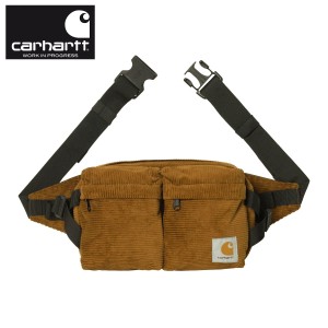 カーハート バッグ メンズ レディース 正規販売店 CARHARTT WIP ショルダーバッグ サコッシュ FLINT HIP BAG TAWNY I 父の日 プレゼント 