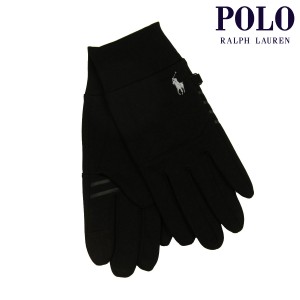 ポロ ラルフローレン 手袋 メンズ レディース 正規品 POLO RALPH LAUREN 手ぶくろ COMMUTER TOUCH GLOVE PG0138 001 BLACK