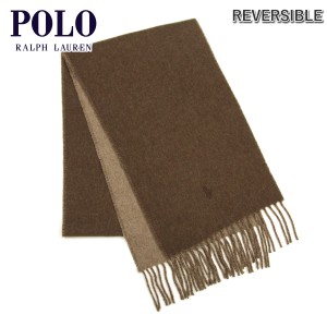 ポロ ラルフローレン マフラー メンズ レディース 正規品 POLO RALPH LAUREN ニット マフラー CLASSIC REVERSIBLE SCARF PC0455 225 NUTM