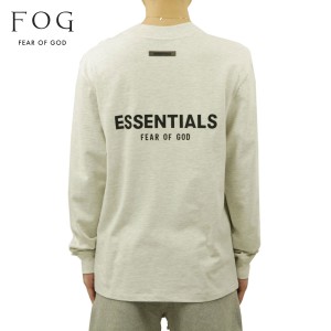 フィアオブゴッド ロンT メンズ 正規品 FEAR OF GOD エッセンシャルズ 長袖Tシャツ ロゴT バックプリント クルーネッ 父の日 プレゼント 