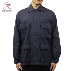 ロスコ BDUシャツ メンズ 正規品 ROTHCO BDUジャケット ワークシャツ ROTHCO RIP-STOP BDU SHIRT NAVY BLUE 8803 父の日 プレゼント ラッ