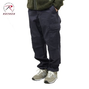 ロスコ カーゴパンツ メンズ 正規品 ROTHCO ボトムス ミリタリーパンツ ROTHCO RIP-STOP BDU CARGO PANTS NAVY BLUE  父の日 プレゼント 