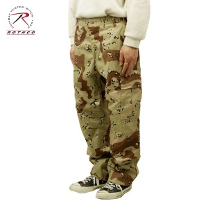 ロスコ カーゴパンツ メンズ 正規品 ROTHCO ボトムス ミリタリーパンツ ROTHCO CAMO TACTICAL BDU CARGO PANTS 6-COL 父の日 プレゼント 