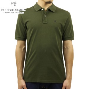 スコッチアンドソーダ ポロシャツ メンズ 正規販売店 SCOTCH＆SODA 半袖ポロシャツ ピケポロ BASIC ORGANIC PIQUE POLOS SHIRT 165320 03