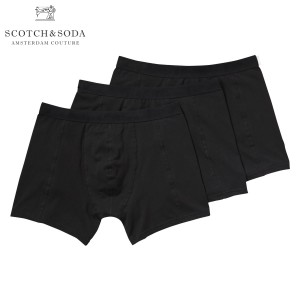 スコッチアンドソーダ 下着 メンズ 正規販売店 SCOTCH＆SODA ボクサーパンツ アンダーウェア 3枚組 BOXER PANTS UNDERWEAR 3 PACK 168611