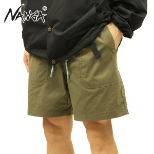 ナンガ ボトムス メンズ 正規販売店 NANGA ショートパンツ ナイロンショートパンツ HINOC RIPSTOP FIELD SHORTS NW2421-1I208-A ARMY GRE