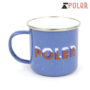 ポーラー マグカップ メンズ レディース 正規販売店 POLER アウトドア キャンプ仕様 POLER CAMP MUG POLER POP BLUE  父の日 プレゼント 