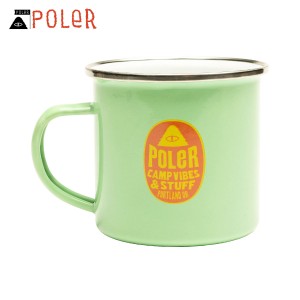 ポーラー マグカップ 正規販売店 POLER アウトドア キャンプマグカップ POLER CAMP MUG CUP 221ACM9101 MINT