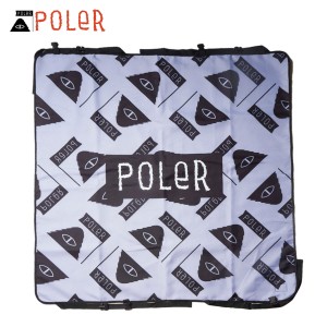 ポーラー シート 正規販売店 POLER アウトドア 撥水シート シートカバー レジャーシート REVERSIBLE SHEET COVER DC 5213C018 BLACK / SU