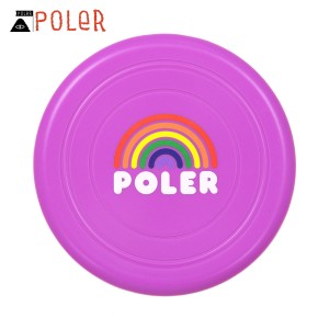 ポーラー ペットグッズ 正規販売店 POLER ドッグトイ フライングディスク シリコン製 SILICONE FLYING DISK DC 5213C 父の日 プレゼント 