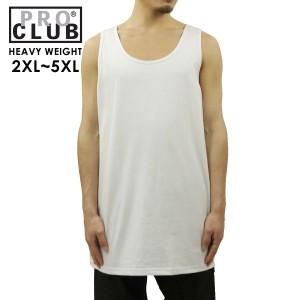 プロクラブ タンクトップ メンズ 正規品 PROCLUB タンクトップ ヘビーウェイト 大きいサイズ HEAVY WEIGHT COTTON TANK TOP OUTERWEAR WH