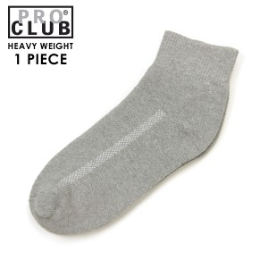 プロクラブ 靴下 メンズ 正規品 PROCLUB ソックス スニーカーソックス ショートソックス 大きいサイズ PRO CLUB HEAVY WEIGHT QUARTER SO