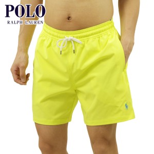 ポロ ラルフローレン 水着 メンズ 正規品 POLO RALPH LAUREN スイムパンツ TRAVELER SWIM SHORT - SOLID W221SC01 710829851027 NEON YEL