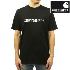 カーハート Tシャツ メンズ 正規品 CARHARTT WIP 半袖Tシャツ ロゴ クルーネック S/S SCRIPT T-SHIRT BLACK / WHITE I031047 0D2XX