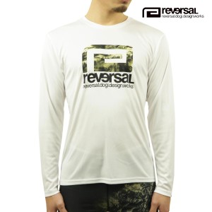 リバーサル ロンT メンズ 正規販売店 REVERSAL rvddw 長袖Tシャツ メッシュTシャツ ドライTシャツ CONTROL BIG MARK DRY LONG SLEEVE RV2