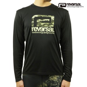 リバーサル ロンT メンズ 正規販売店 REVERSAL rvddw 長袖Tシャツ メッシュTシャツ ドライTシャツ CONTROL BIG MARK DRY LONG SLEEVE RV2