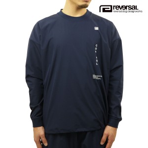 リバーサル スウェット メンズ 正規販売店 REVERSAL rvddw トレーナー 4WAY STRETCH LONG SLEEVE RV22AW153 NAVY 父の日 プレゼント ラッ