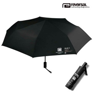 リバーサル 傘 メンズ レディース 正規販売店 REVERSAL rvddw 折り畳み傘 rvddw 99.99 UMBRELLA 58 RVKIU702 BLACK 父の日 プレゼント ラ