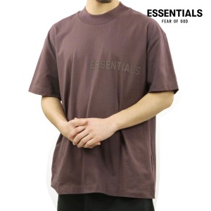 フィアオブゴッド fog essentials メンズ 半袖Tシャツ 正規品 FEAR OF GOD クルーネック ロゴ ESSENTIALS FEAR OF GO 父の日 プレゼント 