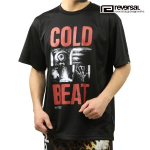 リバーサル メンズ Tシャツ 正規販売店 REVERSAL クールコア ドライTシャツ 半袖Tシャツ COLD BEAT COOLCORE DRY TEE 父の日 プレゼント 